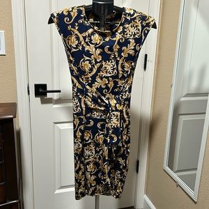 Como Vintage tie waist dress size S